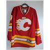 Image 1 : * Reebok Calgary Flames #7 Brodie Large NHL Jersey