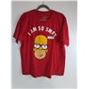 Image 1 : Homer Simpson "I Am So Smrt" Large T-Shirt