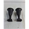 Image 2 : Pair of Cast Iron Candle Holders
