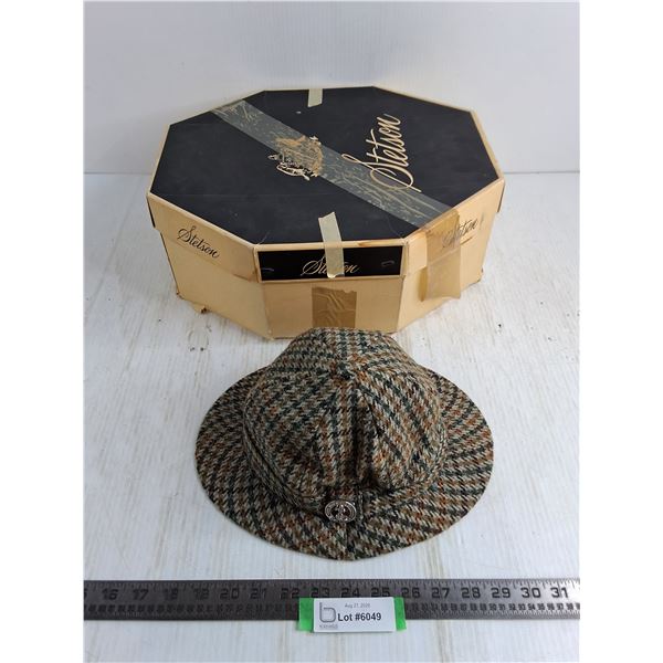 Women's Moffat Weavers Scottish Wool Hat - Size Large, Stetson Hat Box