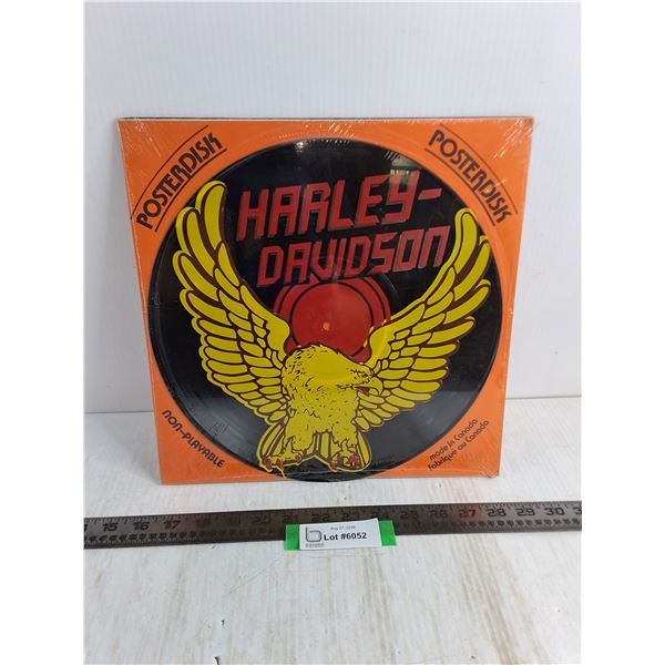 NIB Harley-Davidson Poster Disk