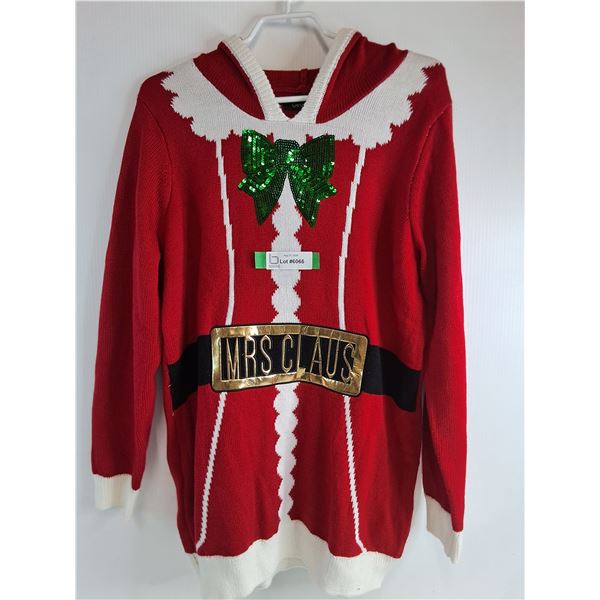 Mrs. Claus XL Christmas Hoodie Sweater