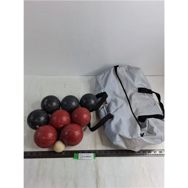 Bocce Ball Set w/Duffle Bag