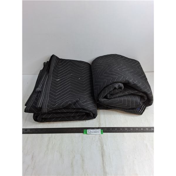 (2) New Haven Moving Blankets - 6' x 5.5' Each