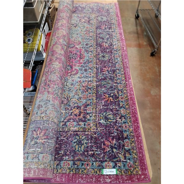 * Bodrum 6.5' x 9' Area Rug from Turkey (Pink/Purple/Green/Blue) - Cannot Ship