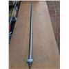 Image 1 : * 65" Hollow Aluminum Pole w/Screw Footing - Cannot Ship