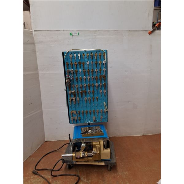 *Curtis Key Cutting Machine 14"x13"x36"( as is)