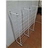Image 3 : *Freestanding White Multi-Tier Metal Wine Rack 32"x39"x9" ( as is, cannot ship)