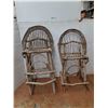 Image 1 : *Rustic Bentwood And Willow Twig Bar Stools Up To 18"x18"x45" ( as is, cannot ship)