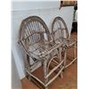 Image 4 : *Rustic Bentwood And Willow Twig Bar Stools Up To 18"x18"x45" ( as is, cannot ship)