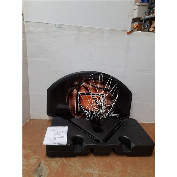 *Spalding 44" Eco-Composite Portable Basketball System- Like New Missing Pole ( as is, cannot ship)