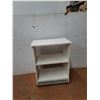 Image 1 : *White 2-Shelf Open Bookcase 24"x16"x30" ( as is, cannot ship)