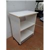 Image 3 : *White 2-Shelf Open Bookcase 24"x16"x30" ( as is, cannot ship)