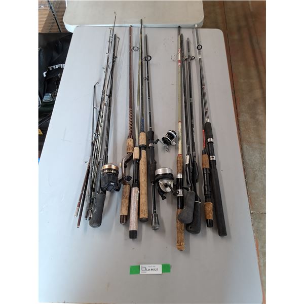 (10) Fishing Rods - PICKUP ONLY