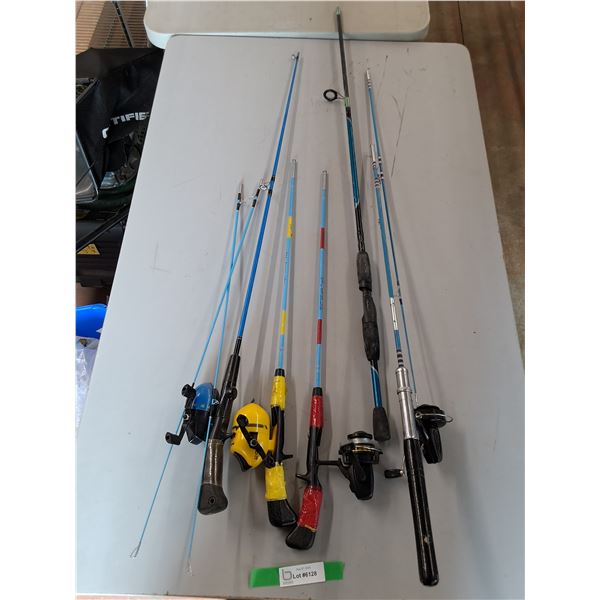 (5) Fishing Rods - PICKUP ONLY