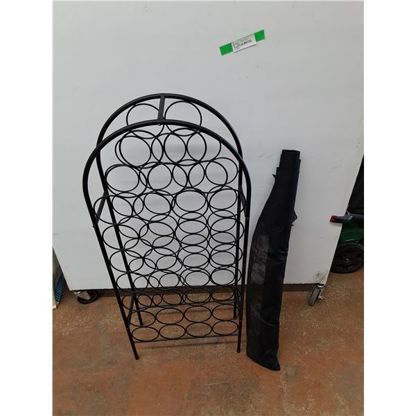 *Metal Wine Rack 