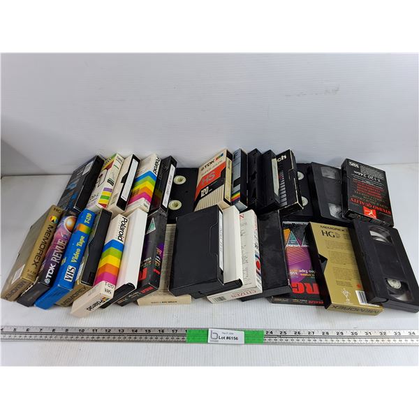 VHS Cassettes - New