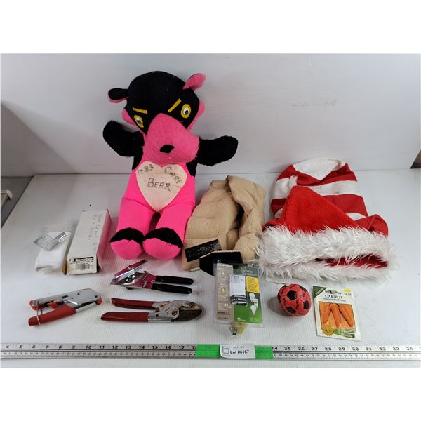 1983 Care Bear, Can Openers, Carrot Seeds, CL Dimmer, Ignitor Silicon Nitride, Misc