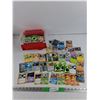 Image 1 : Assorted Pokemon Trading Cards & Container - CANNOT AUTHENTICATE
