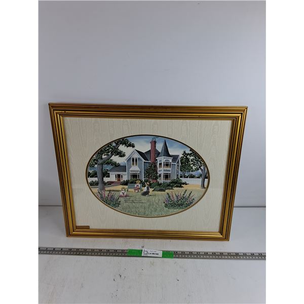 Framed Wall Art Print by Catherine Karnes Munn 23" x 19"