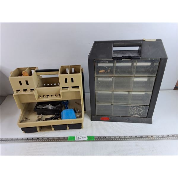 Plastic Tool Caddy, Rubbermaid Hardware Organizer & Misc Hardware