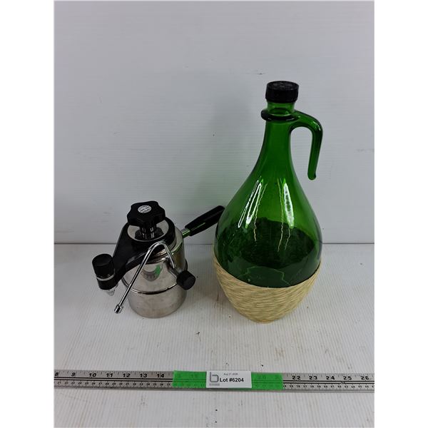Milk Frother & Glass Jug