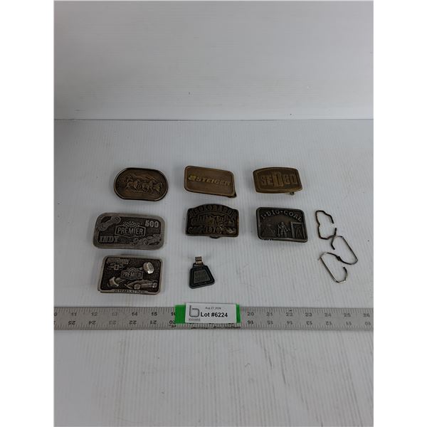 (8) Belt Buckles