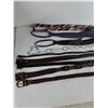 Image 2 : (6) Belts Up To 50", (3) Ties