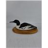 Image 2 : Decorative Bird Wood Carving With Oval Base 10" (as is)