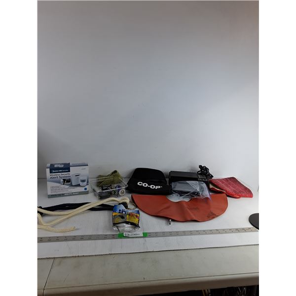 Wireless Security System, Rechargeable Batteries, Garmin Dash Cam, MIsc