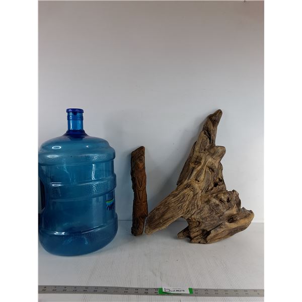 Culligan Jug, Wood Carving Artwork (Up to 24", as is), Pickup Only