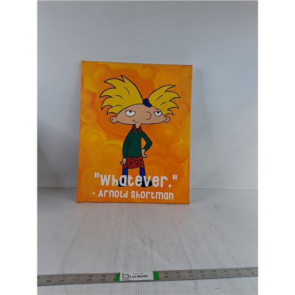 Painting- Whatever -Arnold Shortman 20"x16" ( as is, cannot ship)