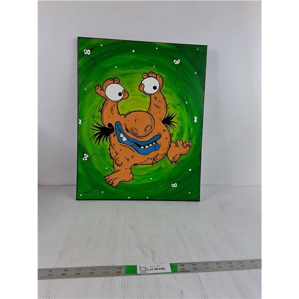 Wall Art-Painting 20"x16" (as is,cannot ship)