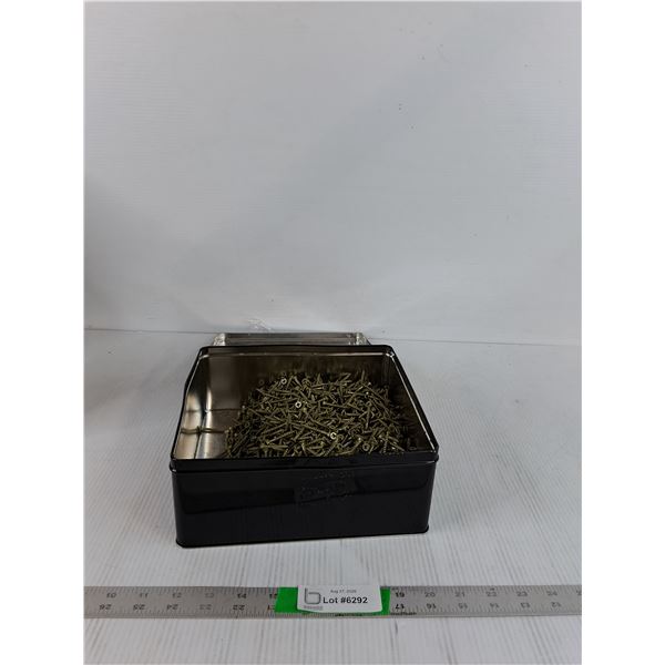 Tin Box Of Screw 1.25"