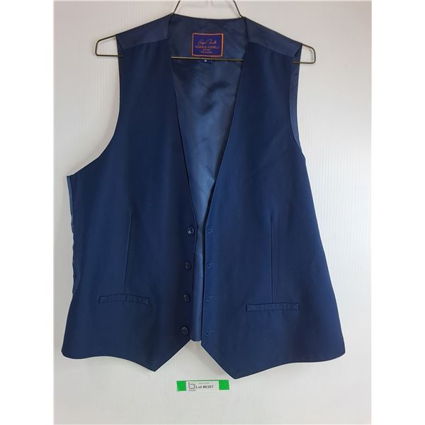 Blue Dress Vest