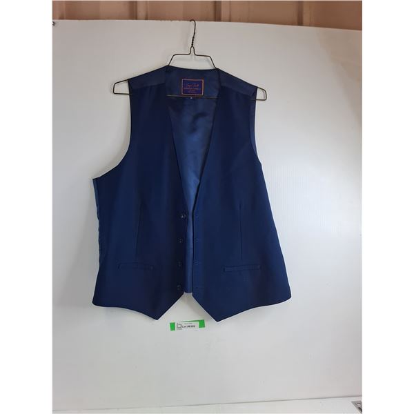 Blue Dress Vest