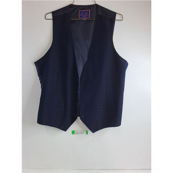 Navy Blue Dress Vest