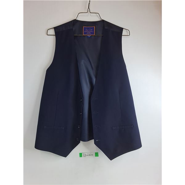 Navy Blue Dress Vest