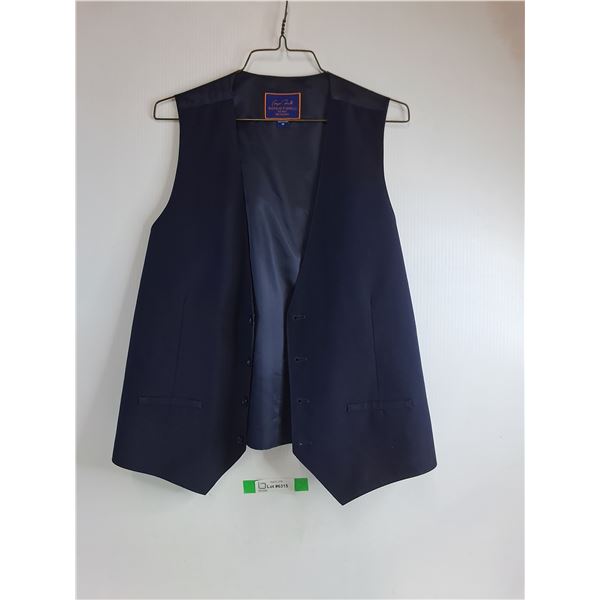 Navy Blue Dress Vest