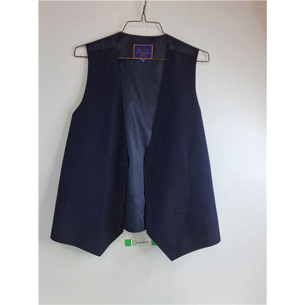 Navy Blue Dress Vest
