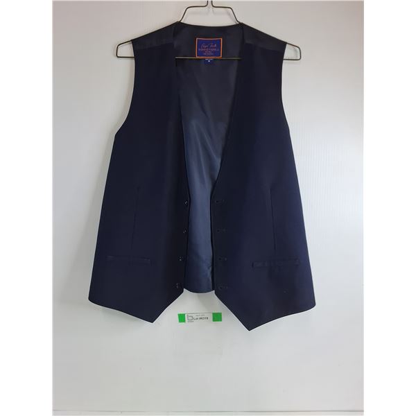 Navy Blue Dress Vest