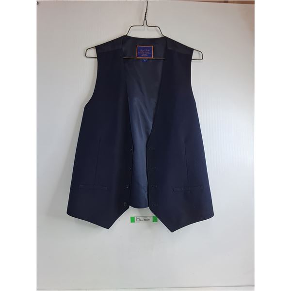Navy Blue Dress Vest