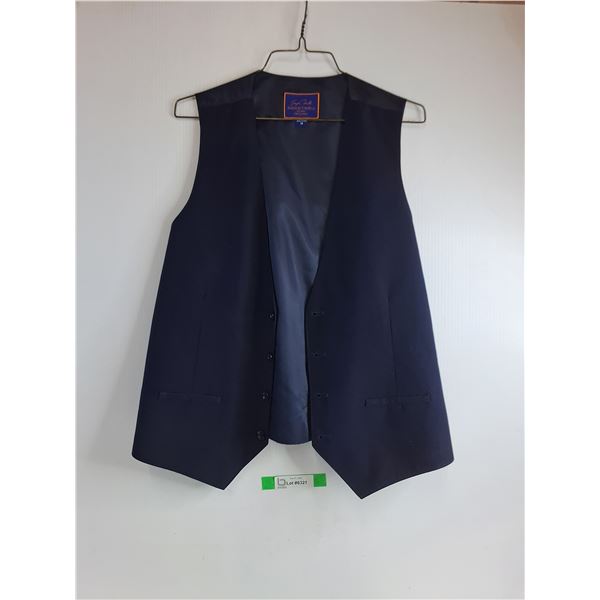 Navy Blue Dress Vest