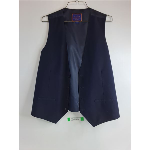Navy Blue Dress Vest