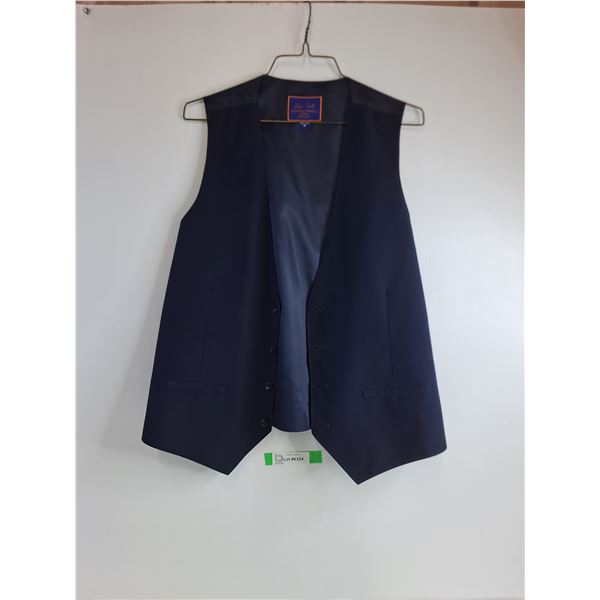 Navy Blue Dress Vest