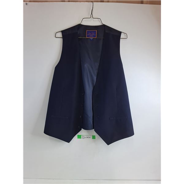 Navy Blue Dress Vest