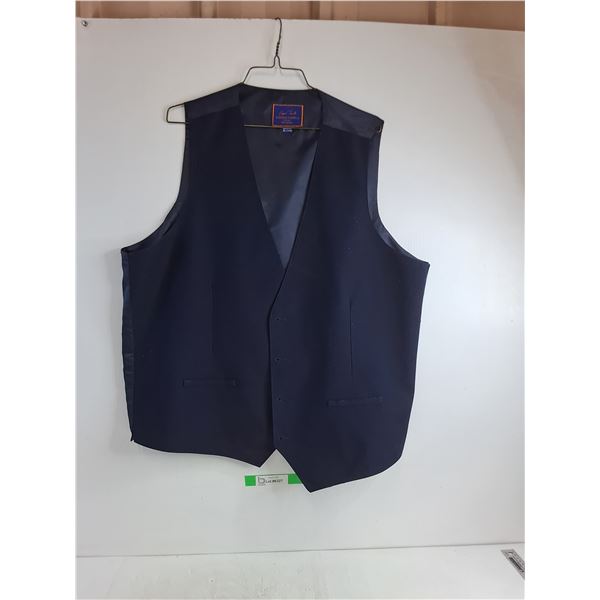 Navy Blue Dress Vest