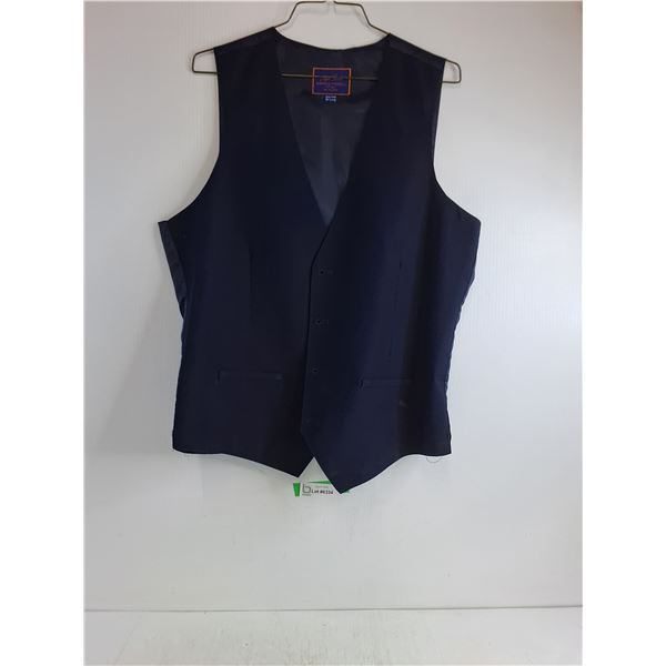 Navy Blue Dress Vest