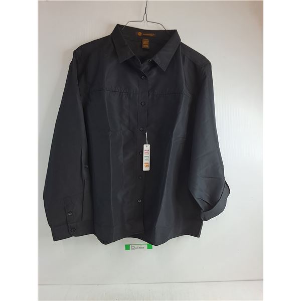 Ladies Button Up Top