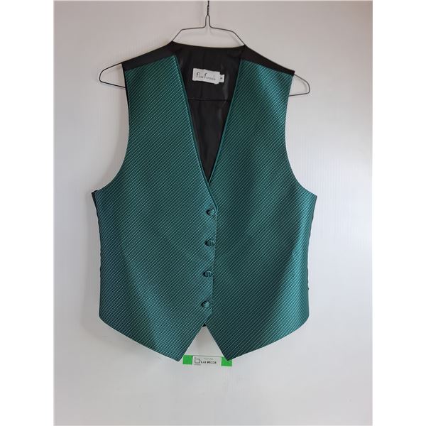 Teal Dress Vest